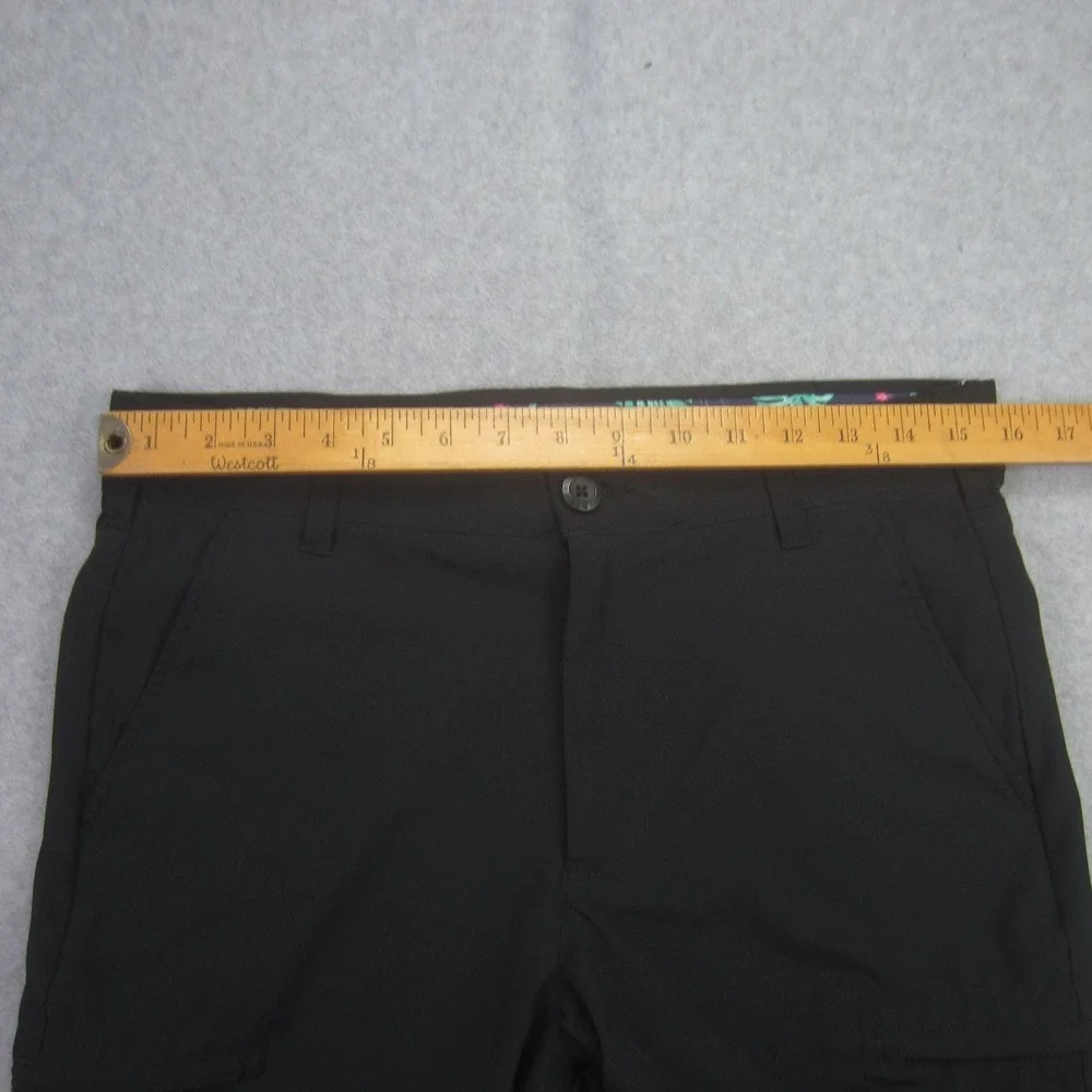 Birdie & Bound Shorts Mens 30 Black Cargo Golf‎ Casual Flat Front - Picture 8 of 12